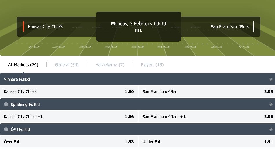 betting odds super bowl 2020 speedybet