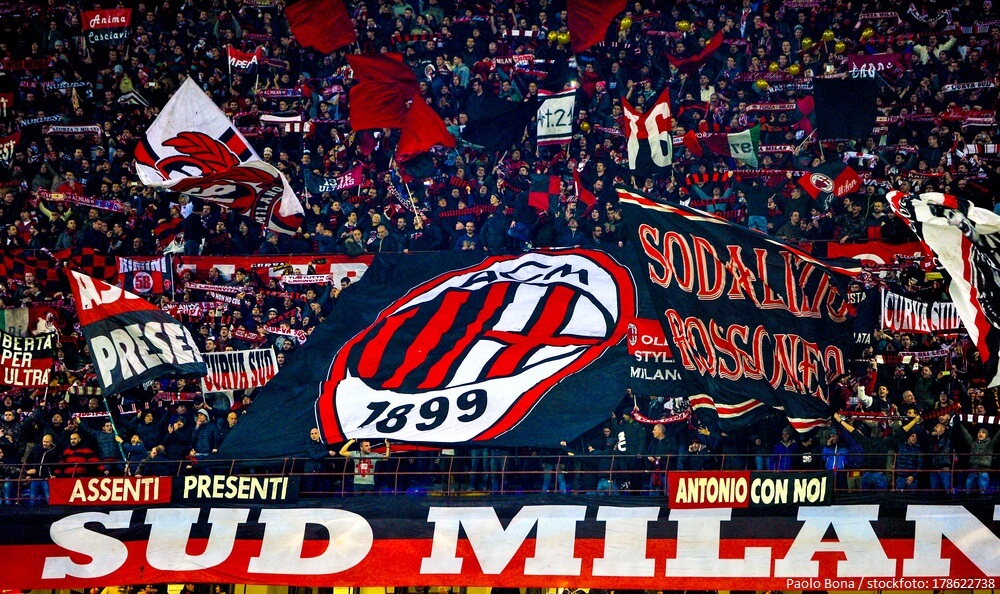 ac Milan flag